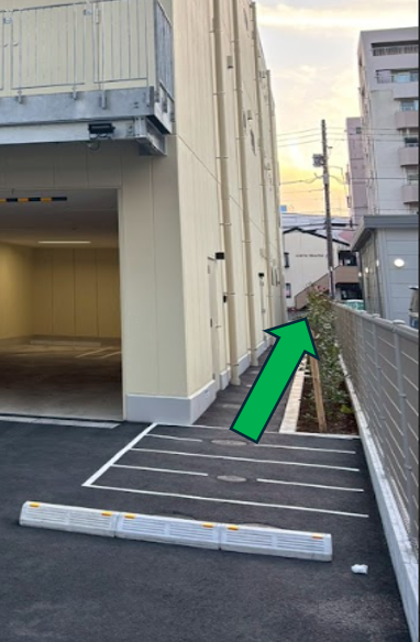 医療モール側道